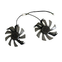 2pcs/Set 4Pin Graphics Fan VGA Cooler For KFA2 GTX 1660 GTX1660 Ti RTX 2060 Super Video As Replacement