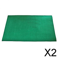 2xPoker Table Cloth Casino Table Game Cover Layout for Texas Hold'em Poker