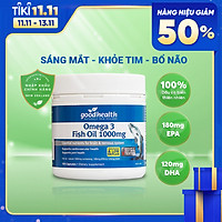 Thực phẩm chức năng Goodhealth Omega 3 Fish Oil 1000mg (150 Viên) - Nhập khẩu New Zealand