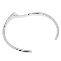 Jewelry 6cm Stainless Steel Rainbow Rubber Gay & Lesbian LGBT Pride Bracelet Open End Cuff