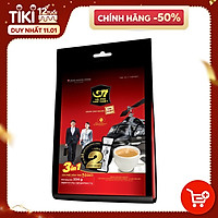 Cà phê G7 3in - Bịch 20 sachets kèm sample 2 sticks Trung Nguyên Legend Classic