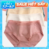Bộ 5 Quần Lót Cotton 365 không hăn chống HPV 10 màu big size đến 65kg cạp vừa thương hiệu Baw QLN17