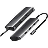 Ugreen Type-c to HDMI/VGA docking station USB-C adapter PD charging data line converter Apple MacBook Huawei Mate10pro expansion dock projection 50319