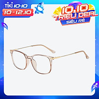 LG8815 Blue Light Blocking Glasses Frame Light Plastic&Metal Eyeglasses Frame for Man and Woman Anti Glare Filter