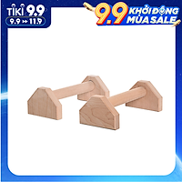Giá Đỡ Chống Đẩy Bằng Gỗ Parallettes, Thể Dục Dụng Cụ, Thể Dục Thể Thao, Thanh Tập Thể Dục