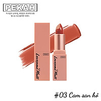 Son Thỏi Dưỡng Lâu Trôi LOVESOME MATT PEKAH LIPSTICK 3,3gr