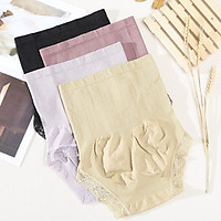 Quần gen bụng xuất Nhật nịt bụng dưới mặc váy cạp cao chống cuộn định hình nâng mông cạp cao cao cấp