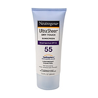 Kem NEUTROGENA ULTRA SHEER DRY Chống Nắng SPF55 USA