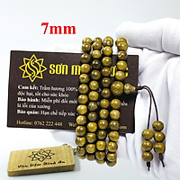 Vòng tay trầm hương tốc phong thủy 108 hạt nam nữ đẹp Sơn Mộc Hương mang lại may mắn, bình an và tài lộc cho người đeo