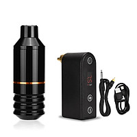 Tattoo Pen Rca Connection Permanent Makeup Tattoos Machine Power Supply Kit