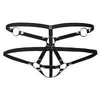 Men's Rivet Jockstrap Underwear T-Back G-String Briefs Thong Lingerie