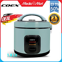Nồi cơm điện 1.8 Lít COEX CR-3417 - Hàng Chính Hãng