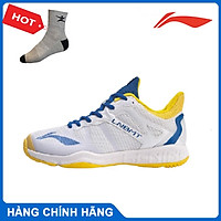 Giày cầu lông Lining AYTR011-2 chính hãng dành cho nam, mẫu mới, đế kếp, chống lật cổ chân - Tặng tất thể thao Bendu