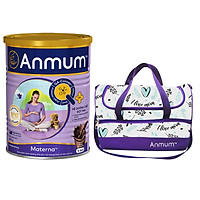 Sữa Bột Dành Cho Mẹ Bầu Anmum Materna Hương Chocolate 400g - Tặng Túi Dự Sinh