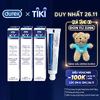 Bộ 3 gel bôi trơn Durex K-Y Jelly 50g
