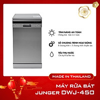 Máy rửa chén bát 10 Bộ Châu Âu Junger 2400W DWJ-450 - Hàng Chính Hãng