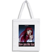 Túi tote BlackPink How you like that Jennie Jisoo Lisa Rose