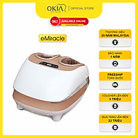 Máy Massage Chân OKIA eMiracle - Mát Xa Chân, Bắp Chân, Gang Bàn Chân, Xoa Bóp Bấm Huyệt