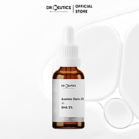 Tinh Chất Làm Giảm Mụn Mờ Thâm DrCeutics Azelaic Deriv 20% Và BHA 2% (30ml)