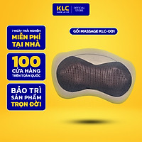 Gối Massage Cổ Vai Gáy KLC-001 giúp thư giãn, giải toả cơn đau nhức giảm stress hiệu quả.