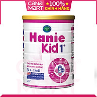 Sữa bột tốt cho bé Nutricare Hanie Kid 1+, dinh dưỡng cho trẻ biếng ăn, suy dinh dưỡng (400g)