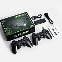 Máy chơi game điện tử 4 nút tay cầm không dây GAME STICK 4K ULTRA_HD Joystick 360 - 2 người chơi - kết nối TV 4K - Thẻ SD 32G +3000 games -Game console thiết bị game mượt ( HDMI ) - Tặng cáp chuyển HDMI