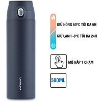 Bình Giữ Nhiệt Lock&Lock Featherlight One-touch Tumbler LHC3257 500ml