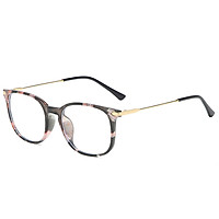 LG8815 Blue Light Blocking Glasses Frame Light Plastic&Metal Eyeglasses Frame for Man and Woman Anti Glare Filter