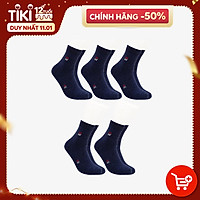Combo 5 Đôi Tất Nam Vớ Nam Cổ Dài Lịch Lãm, Sang Trọng, Chất Liệu Sợi Cotton Mềm Mịn, Cao Cấp, Co Giãn 4 Chiều Chống Hôi Chân MRM FASHION (Cùng Màu)