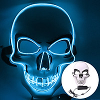 Halloween Mask EL Wired Light Up Mask Cosplay Scary Mask for Halloween Festival Party