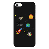 Ốp lưng dẻo cho điện thoại Apple iPhone 5 / 5s _0510 SPACE06 - Hàng Chính Hãng