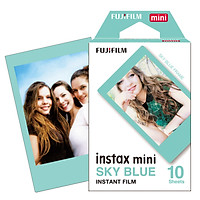 Fuji (FUJIFILM) INSTAX an imaging camera MINI photo paper (film) sky blue