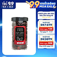 Trà Hoa Atiso Đỏ (bụp giấm) Sấy Khô Nguyên Bông - 100g - chống viêm, nhiễm, kháng nấm, kháng khuẩn, tăng cường chức năng tiêu hóa.