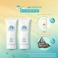 Bộ đôi 2 Gel chống nắng dưỡng sáng nâng tông & hiệu chỉnh sắc da SPF50+ PA++++ 90g