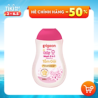 Tắm gội dịu nhẹ 2 in 1 Sakura Pigeon 200ML/700ML