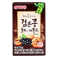 Sữa đậu đen óc chó hạnh nhân hộp 140ml - 73271