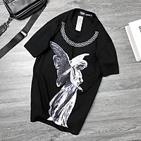 Áo thun tay lỡ Nữ Thần Cổ Xích cao cấp , áo phông T shirt nam nữ unisex , MSW Town hot trend 0nlshop