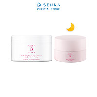 Bộ Kem dưỡng trắng da nâng tông 3 trong 1 White Beauty 100g và Kem dưỡng trắng ban đêm White Beauty Glow Gel 50g