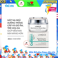 COLLAGEN TRẮNG DA BEAUTY SLEEP 7 NGÀY CẤP + KHÓA ẨM 30ml LANGCE