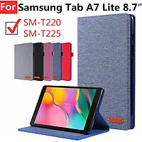 Đối với Samsung Galaxy Tab A7 Lite 8.4 2021 T220 / T225 Bao da bảo vệ thẻ thời trang cho máy tính bảng Samsung Galaxy Tab A7 Lite