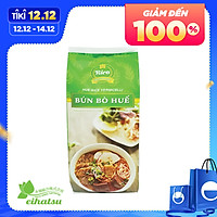 Bún bò huế Rico Việt Nam 400gram xuất khẩu Nhật Bản, Sợi bánh canh