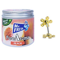 Sáp thơm phòng khử mùi Mr. Fresh 230g + Tặng 1 giá đỡ điện thoại hút chân không hình hoa mai (Màu ngẫu nhiên)