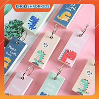 Flashcard thẻ học từ vựng tiếng anh nhật hàn trung cao cấp | Bộ thẻ học tiếng nước ngoài starshanoi