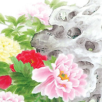 Tranh treo tường Hoa Mẫu Đơn 067