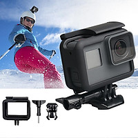 Plastic Frame Case for Gopro Hero 5/6/7 Black Camera Vertical Protection Sports Camera Portable Standard Cover