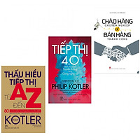 Combo thấu hiểu tiếp thị từ A-Z+thấu hiểu tiếp thị 4.0+chào hàng chuyên nghiệp để bán hàng(bản đặc biệt tặng kèm bookmark AHA)