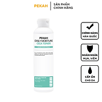 Nước Hoa Hồng Giảm Mụn Chiết Xuất Rau Má PEKAH DAILY MOISTUSE CICA TONER