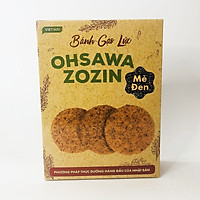 Bánh gạo lức mè đen Ohsawa Zozin 125g- cho người ăn kiêng, tiểu đường (mẫu hộp mới)
