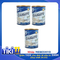 03 Hộp Sữa Bột Ensure Úc Vị Vani (850g)