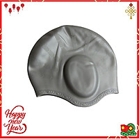 Nón bơi che tai Cleacco chất liệu Silicon cao cấp , chống nước , chóng UV , mềm mại thoải mái khi đeo, dành cho vận động viên chuyên nghiệp hoặc người có sở thích đi bơi - Hang Chính Hãng